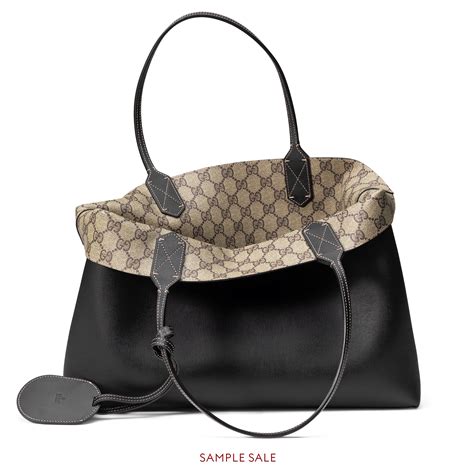 gucci reversible tote black|Gucci handbags reversible.